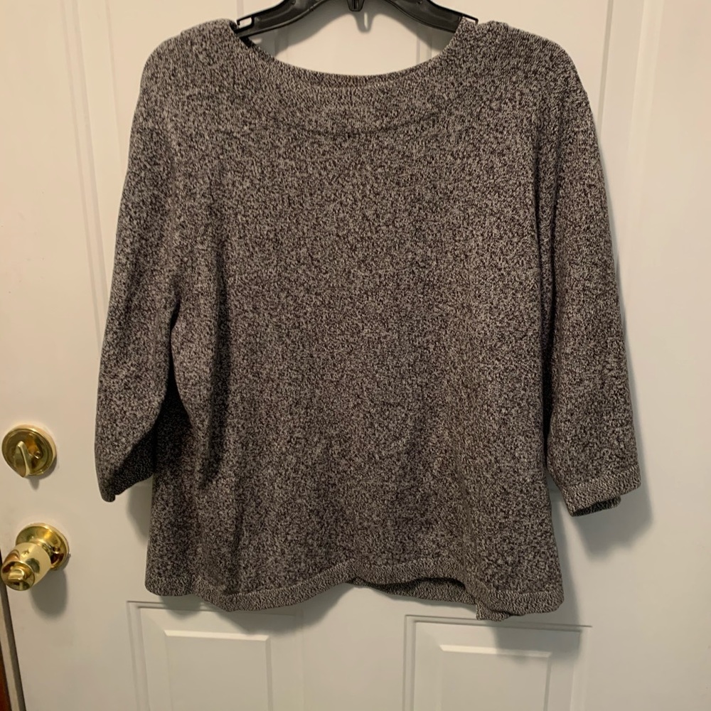 Gray Dressbarn Sweater Size 2X